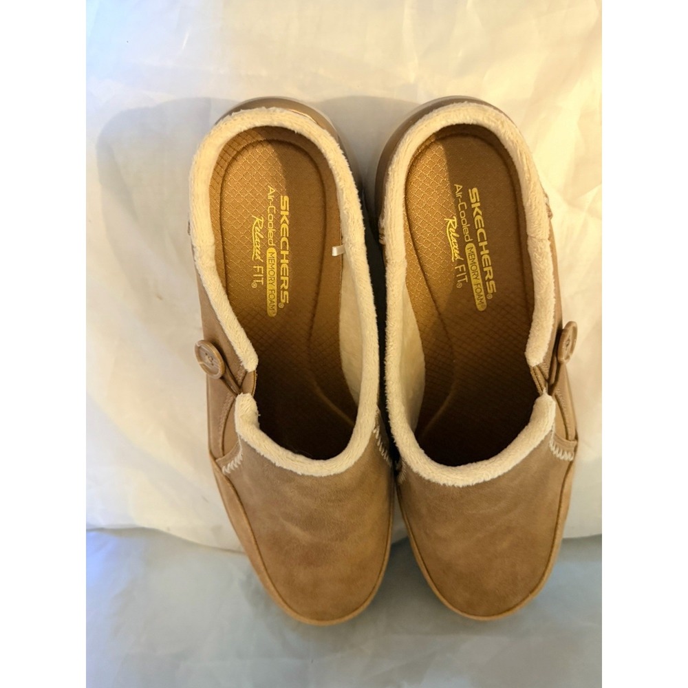 Skechers Shoes Womens 10 Sundaze Clog Brown Casual Low Top Closed Toe SN 167863 - Picture 5 of 10